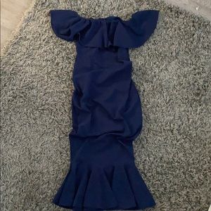 Vici Dolla Havana Ruffle Midi Dress